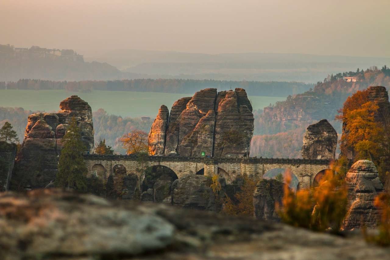 Bastei im Herbst