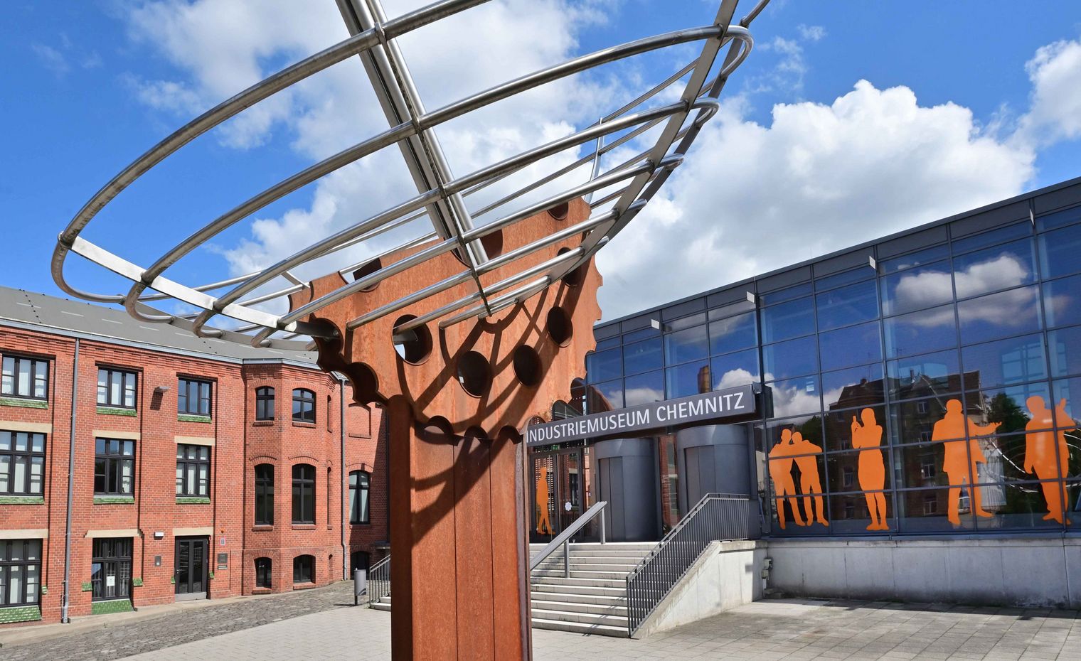 Außenansicht des Industriemuseums Chemnitz 