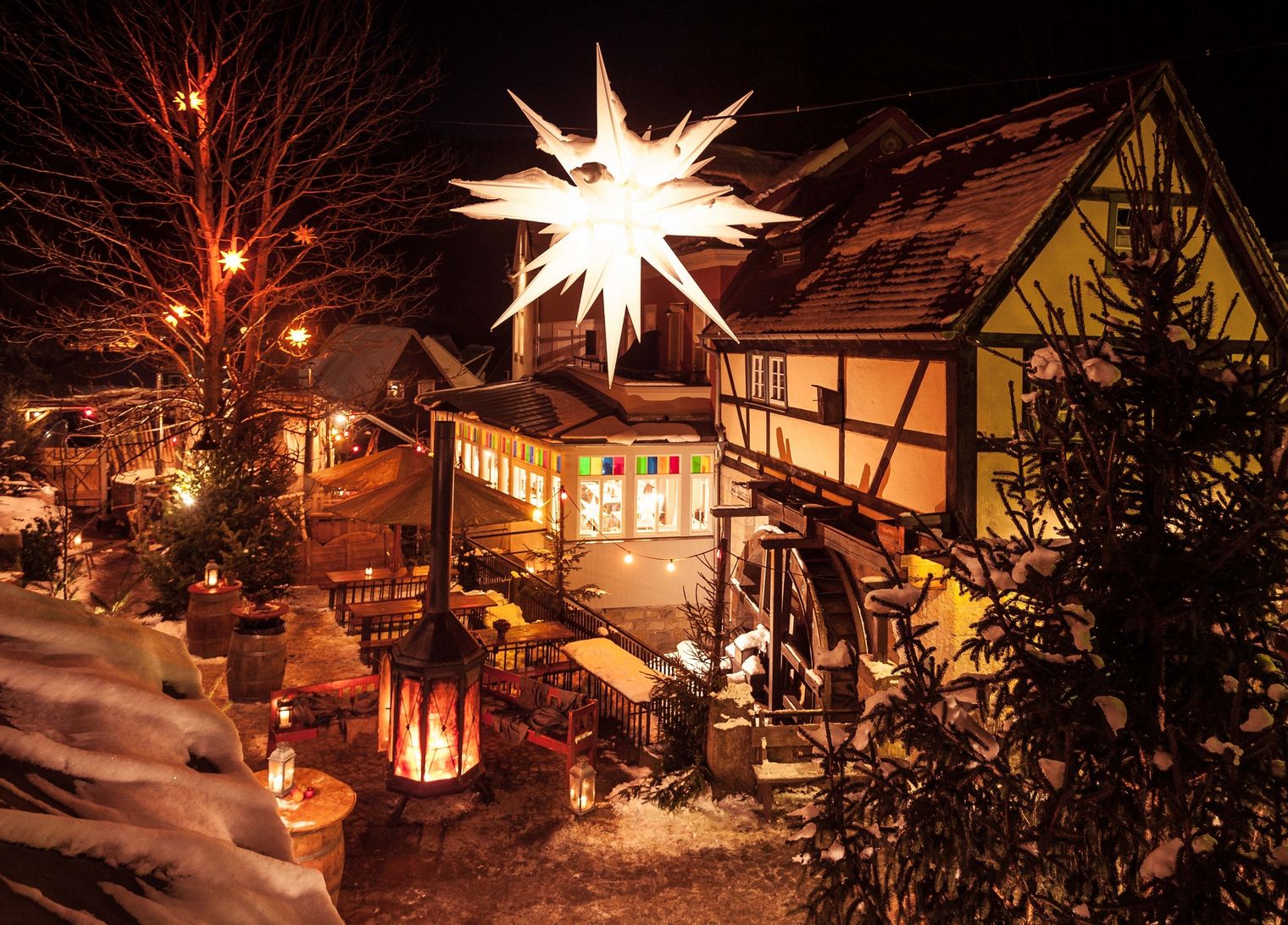 Winterdorf Schmilka – Mühlenhof im Bio und Nationalpark Refugium Schmilka