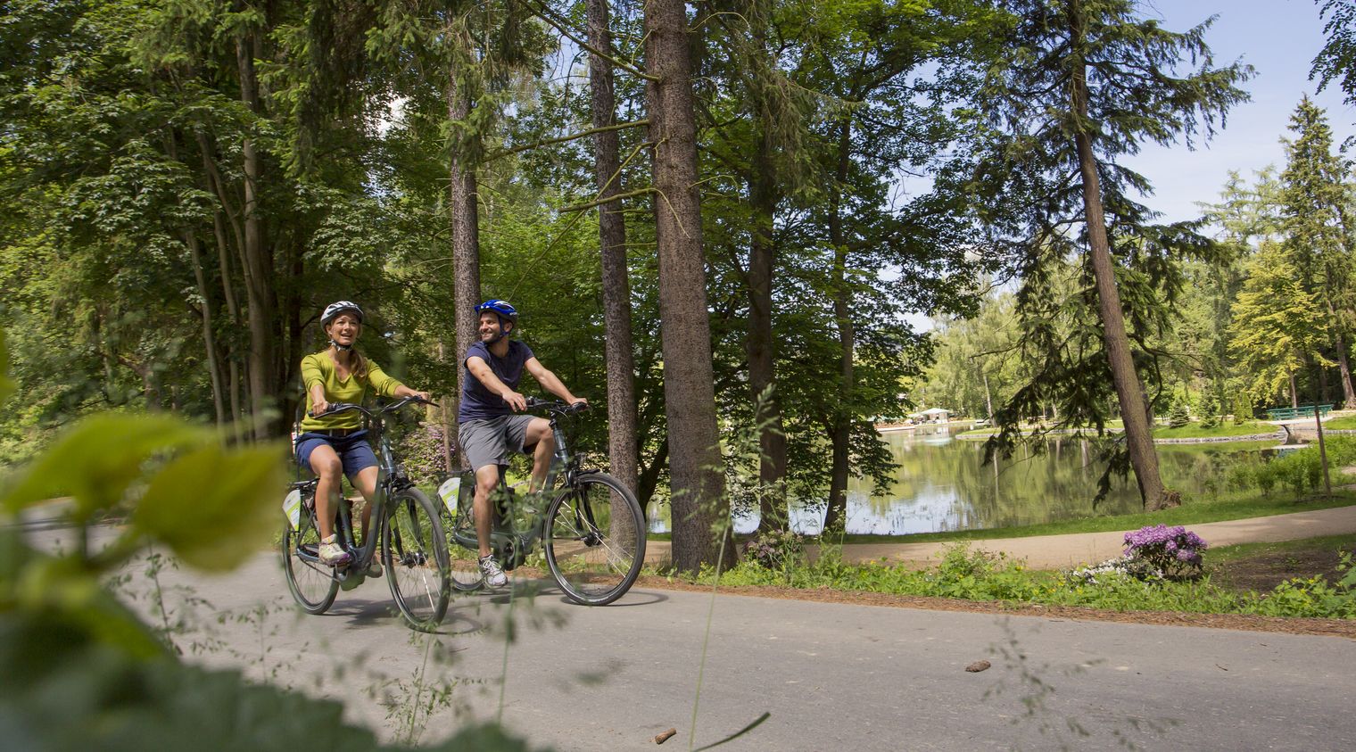 Radtour auf dem Musikantenradweg: Bad Elster // Musicians‘ Cycle Route: Bad Elster