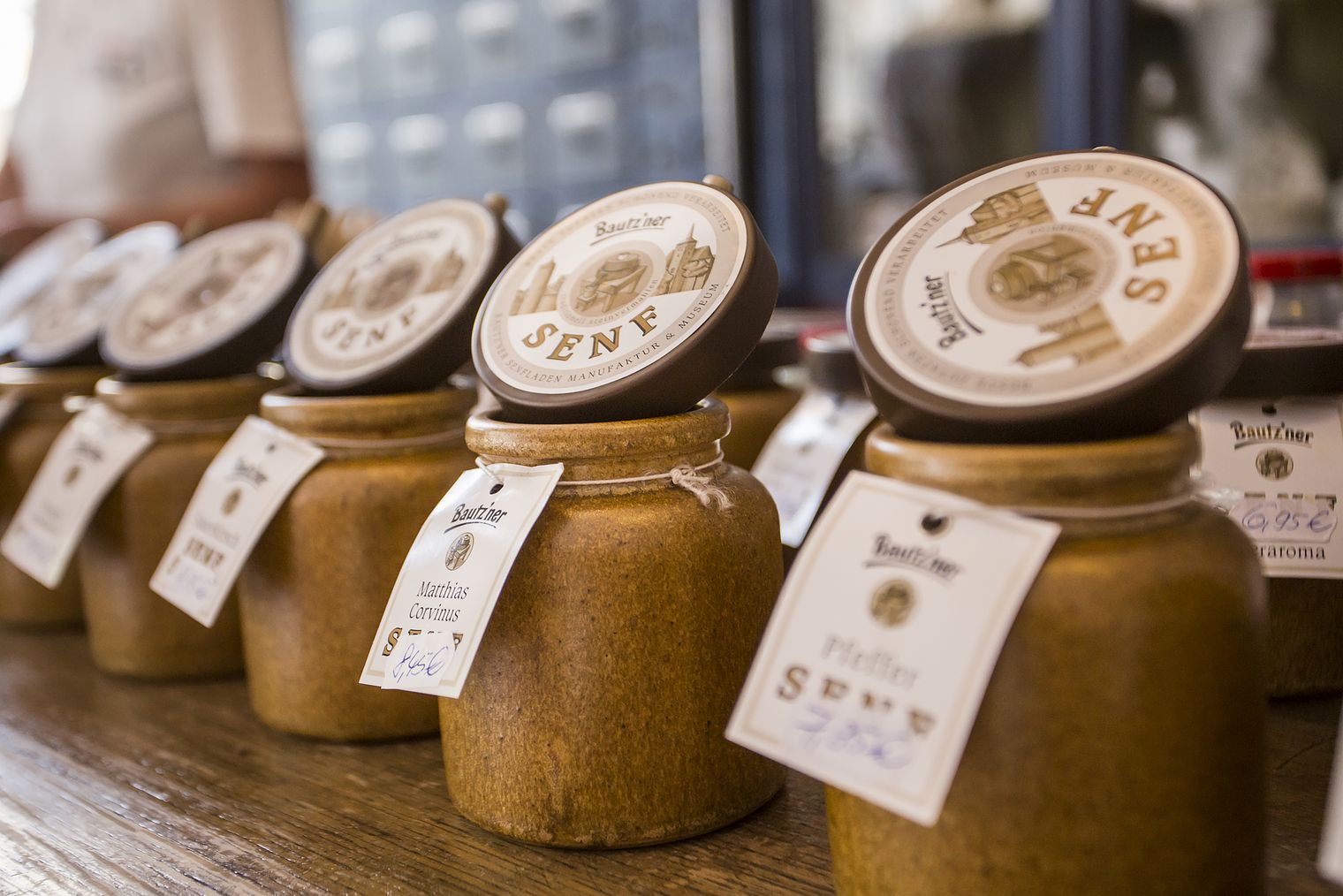 Bautzner Senfladen // Bautzner mustard shop