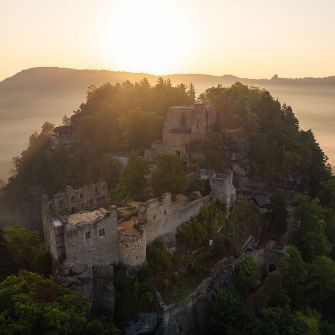 Oybin Monastery and Castle