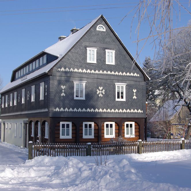 Umgebindehaus in Steinigwolmsdorf