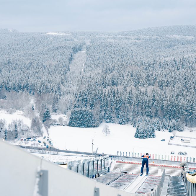 FIS Weltcup Skispringen in der Sparkassen Vogtland Arena